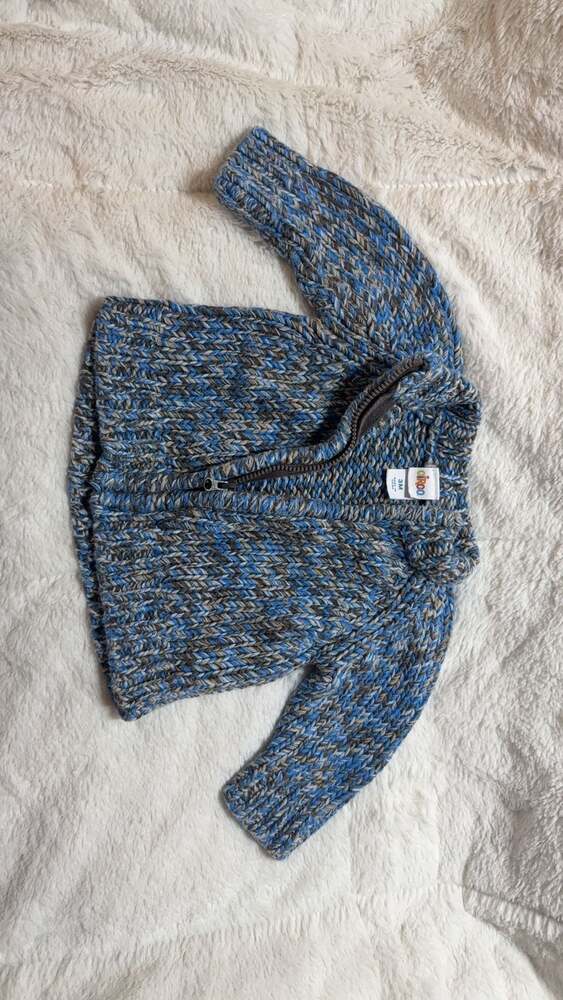 Circo Infant 3 month Knitted zippered Cardigan